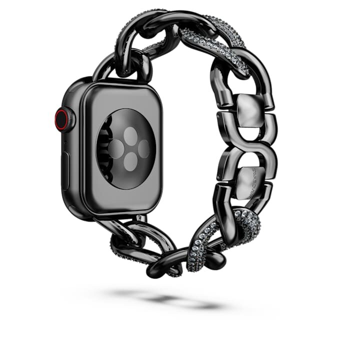 Kettenarmband für Apple Watch® 40 mm & 41 mm, schwarz, schwarze Oberfläche Kettenarmband für Apple Watch® 40 mm & 41 mm, schwarz, schwarze Oberfläche
