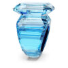 Lucent Cocktailring mit Achtkant-Schliff, Blau Lucent Cocktailring mit Achtkant-Schliff, Blau