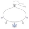 Magic-Armband „Snowflake“, blau, rhodiniert Magic-Armband „Snowflake“, blau, rhodiniert