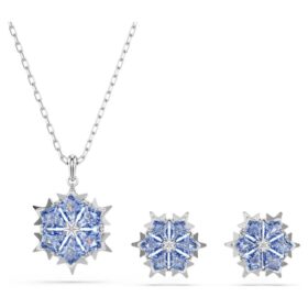 Magic Set Schneeflocke, Blau, rhodiniert Magic Set Schneeflocke, Blau, rhodiniert