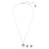 Magic Set Schneeflocke, Blau, rhodiniert Magic Set Schneeflocke, Blau, rhodiniert
