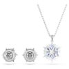 Magic Set Schneeflocke, Blau, rhodiniert Magic Set Schneeflocke, Blau, rhodiniert