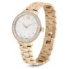 Matrix 3-Link-Uhr, Swiss Made, Metallarmband, goldfarben, champagnerfarbene PVD-Beschichtung Matrix 3-Link-Uhr, Swiss Made, Metallarmband, goldfarben, champagnerfarbene PVD-Beschichtung