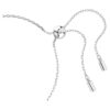 Matrix-Armband im Baguette-Schliff, Knoten, Weiß, rhodiniert Matrix-Armband im Baguette-Schliff, Knoten, Weiß, rhodiniert