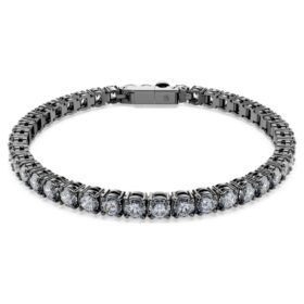 matrix armband mit rundgeschliffenen steinen grau rutheniumbeschichtet 2 280x280 - Matrix-Armband mit rundgeschliffenen Steinen, grau, rutheniumbeschichtet