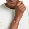 Matrix-Armband, Rundschliff, mehrfarbig, goldfarben plattiert