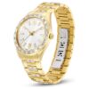 Matrix Date Uhr, Swiss Made, Metallarmband, goldfarben, goldfarbene Oberfläche Matrix Date Uhr, Swiss Made, Metallarmband, goldfarben, goldfarbene Oberfläche