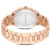 Matrix-Datumsuhr „Swiss Made“, Metallarmband, roségoldfarben, roségoldfarbene Oberfläche Matrix-Datumsuhr „Swiss Made“, Metallarmband, roségoldfarben, roségoldfarbene Oberfläche