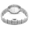 Matrix Octagon Uhr mit Baguette-Schliff, Metallarmband, silberfarben, Edelstahl Matrix Octagon Uhr mit Baguette-Schliff, Metallarmband, silberfarben, Edelstahl