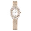 Matrix Octagon Uhr mit Metallarmband, goldfarben, champagnerfarbene PVD-Beschichtung Matrix Octagon Uhr mit Metallarmband, goldfarben, champagnerfarbene PVD-Beschichtung