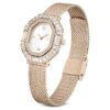 Matrix Octagon Uhr mit Metallarmband, goldfarben, champagnerfarbene PVD-Beschichtung Matrix Octagon Uhr mit Metallarmband, goldfarben, champagnerfarbene PVD-Beschichtung