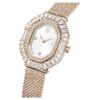 Matrix Octagon Uhr mit Metallarmband, goldfarben, champagnerfarbene PVD-Beschichtung Matrix Octagon Uhr mit Metallarmband, goldfarben, champagnerfarbene PVD-Beschichtung