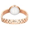 Matrix Pearl Armreif-Armbanduhr, Swiss Made, Kristallarmband, weiß, roségoldfarben Matrix Pearl Armreif-Armbanduhr, Swiss Made, Kristallarmband, weiß, roségoldfarben