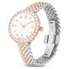 Matrix Tennis 7-Link-Uhr, Swiss Made, Metallarmband, Roségold-Farbton, gemischte Metalloberfläche Matrix Tennis 7-Link-Uhr, Swiss Made, Metallarmband, Roségold-Farbton, gemischte Metalloberfläche