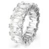 Matrix Vittore Ring im Baguette-Schliff, weiß, rhodiniert Matrix Vittore Ring im Baguette-Schliff, weiß, rhodiniert