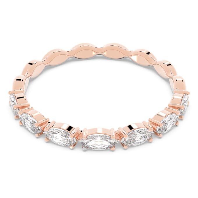 Matrix Vittore Ring im Marquise-Schliff, weiß, roségoldfarben plattiert Matrix Vittore Ring im Marquise-Schliff, weiß, roségoldfarben plattiert
