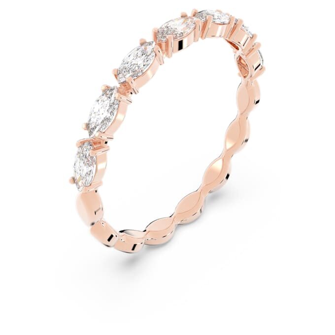 Matrix Vittore Ring im Marquise-Schliff, weiß, roségoldfarben plattiert Matrix Vittore Ring im Marquise-Schliff, weiß, roségoldfarben plattiert