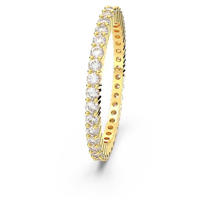 Matrix Vittore Ring, Rundschliff, Weiß, goldfarben Matrix Vittore Ring, Rundschliff, Weiß, goldfarben