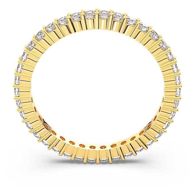 Matrix Vittore Ring, Rundschliff, Weiß, goldfarben Matrix Vittore Ring, Rundschliff, Weiß, goldfarben