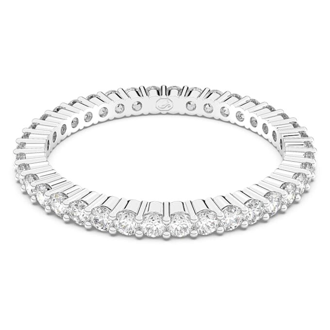 Matrix Vittore Ring, Rundschliff, Weiß, silberfarben Matrix Vittore Ring, Rundschliff, Weiß, silberfarben