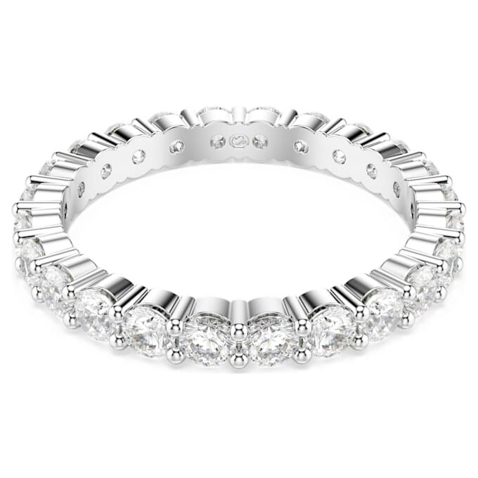 Matrix Vittore Ring, Rundschliff, Weiß, silberfarben Matrix Vittore Ring, Rundschliff, Weiß, silberfarben
