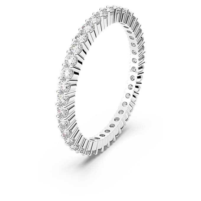 Matrix Vittore Ring, Rundschliff, Weiß, silberfarben Matrix Vittore Ring, Rundschliff, Weiß, silberfarben
