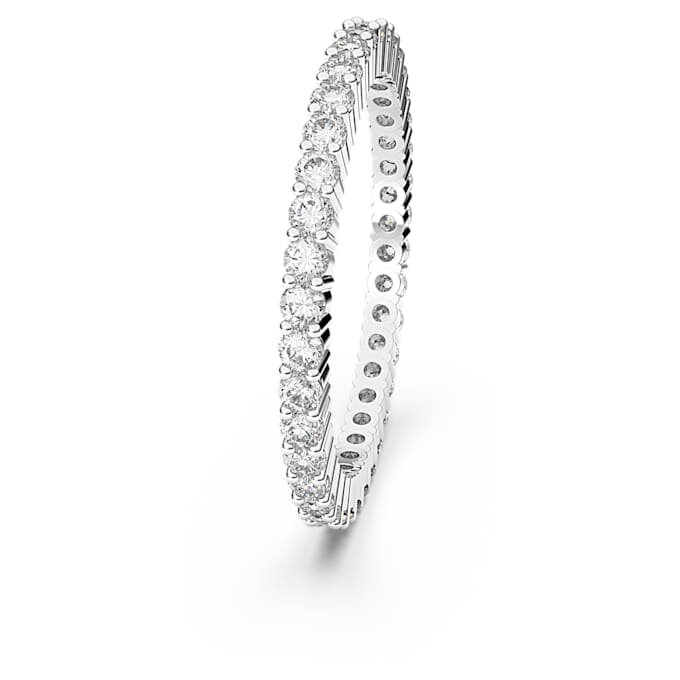 Matrix Vittore Ring, Rundschliff, Weiß, silberfarben Matrix Vittore Ring, Rundschliff, Weiß, silberfarben