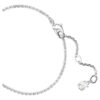Mesmera-Armband mit gemischten Schliffen, blau, rhodiniert