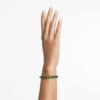 Millenia-Armband mit achteckigem Schliff, Farbverlauf, grün, goldfarben plattiert Millenia-Armband mit achteckigem Schliff, Farbverlauf, grün, goldfarben plattiert
