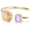 Millenia-Armreif mit Achtkant-Schliff, mehrfarbig, goldfarben plattiert Millenia-Armreif mit Achtkant-Schliff, mehrfarbig, goldfarben plattiert
