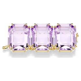 Millenia-Verlängerungskette mit achteckigem Schliff, violett, goldfarben plattiert Millenia-Verlängerungskette mit achteckigem Schliff, violett, goldfarben plattiert