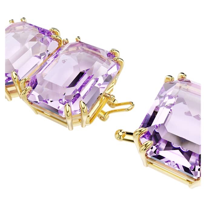 Millenia-Verlängerungskette mit achteckigem Schliff, violett, goldfarben plattiert Millenia-Verlängerungskette mit achteckigem Schliff, violett, goldfarben plattiert