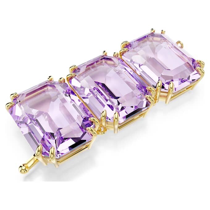 Millenia-Verlängerungskette mit achteckigem Schliff, violett, goldfarben plattiert Millenia-Verlängerungskette mit achteckigem Schliff, violett, goldfarben plattiert