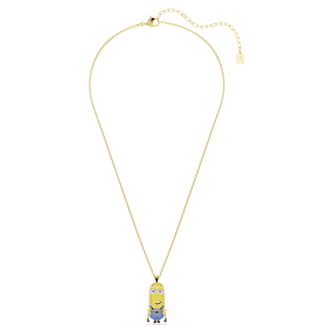 Minions Kevin Anhänger Pavé, mehrfarbig, vergoldet Minions Kevin Anhänger Pavé, mehrfarbig, vergoldet