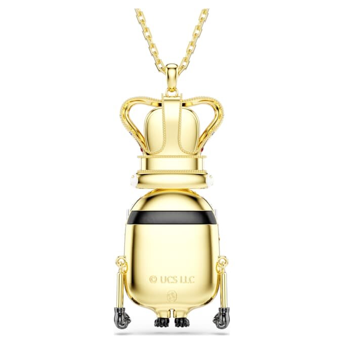 Minions King Bob Anhänger Pavé, mehrfarbig, goldfarben plattiert Minions King Bob Anhänger Pavé, mehrfarbig, goldfarben plattiert