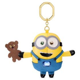 Minions-Taschenanhänger, mehrfarbig, goldfarben plattiert