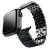 Princess-Armband für Apple Watch® 40 mm & 41 mm, schwarz, schwarze Oberfläche Princess-Armband für Apple Watch® 40 mm & 41 mm, schwarz, schwarze Oberfläche