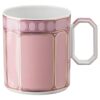 Signum-Becher mit Deckel aus Porzellan, Rosa Signum-Becher mit Deckel aus Porzellan, Rosa