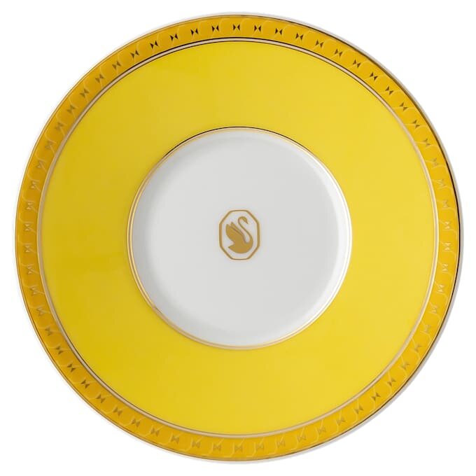 Signum Espressotasse mit Untertasse aus Porzellan, gelb Signum Espressotasse mit Untertasse aus Porzellan, gelb