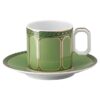 Signum Espresso-Set aus Porzellan, mehrfarbig