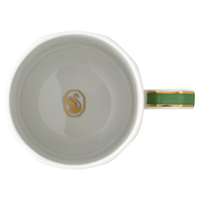 Signum Kaffeetasse mit Untertasse aus Porzellan, grün Signum Kaffeetasse mit Untertasse aus Porzellan, grün