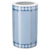 Signum-Vase aus Porzellan, blau Signum-Vase aus Porzellan, blau