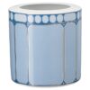 Signum-Vase aus Porzellan, breit, blau Signum-Vase aus Porzellan, breit, blau