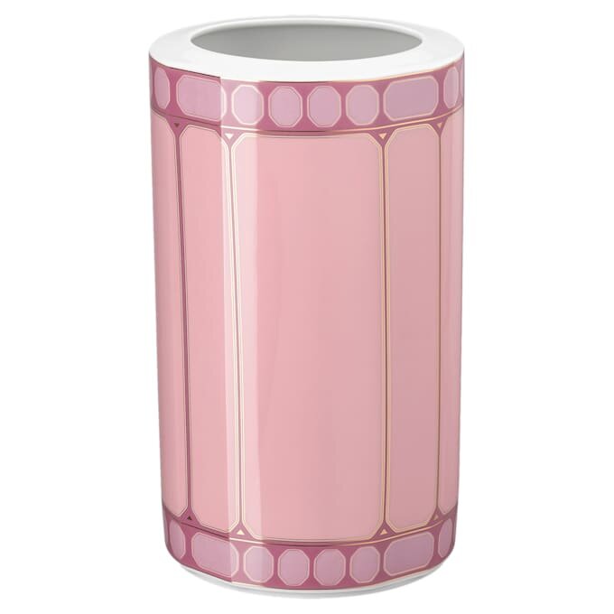 Signum-Vase aus Porzellan, Rosa Signum-Vase aus Porzellan, Rosa