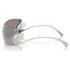 Sonnenbrille im Maskenstil, Swan, Sk7020, silberfarben Sonnenbrille im Maskenstil, Swan, Sk7020, silberfarben