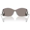 Sonnenbrille im Maskenstil, Swan, Sk7020, silberfarben Sonnenbrille im Maskenstil, Swan, Sk7020, silberfarben