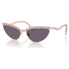 Sonnenbrille in Cat-Eye-Form, Lila