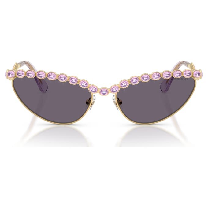Sonnenbrille in Cat-Eye-Form, Lila Sonnenbrille in Cat-Eye-Form, Lila