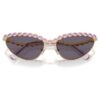 Sonnenbrille in Cat-Eye-Form, Lila Sonnenbrille in Cat-Eye-Form, Lila