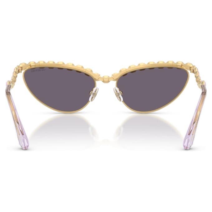 Sonnenbrille in Cat-Eye-Form, Lila Sonnenbrille in Cat-Eye-Form, Lila